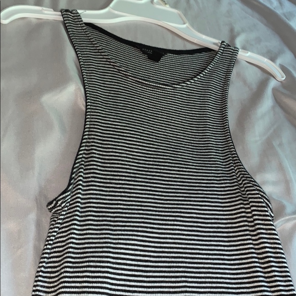 High neck crop top